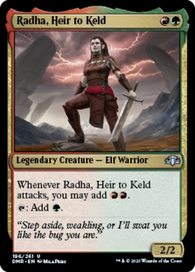 Radha, Heir to Keld [Dominaria Remastered] | Gamers Paradise