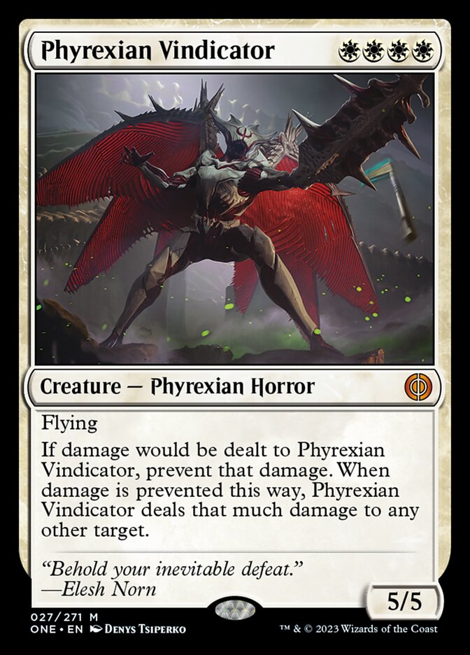 Phyrexian Vindicator [Phyrexia: All Will Be One] | Gamers Paradise