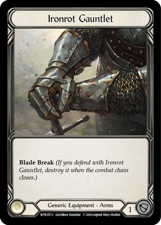 Ironrot Gauntlet [WTR157-C] Alpha Print Normal | Gamers Paradise