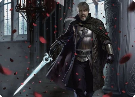 Odric, Blood-Cursed Art Card [Innistrad: Crimson Vow Art Series] | Gamers Paradise