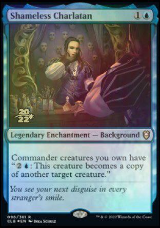 Shameless Charlatan [Commander Legends: Battle for Baldur's Gate Prerelease Promos] | Gamers Paradise