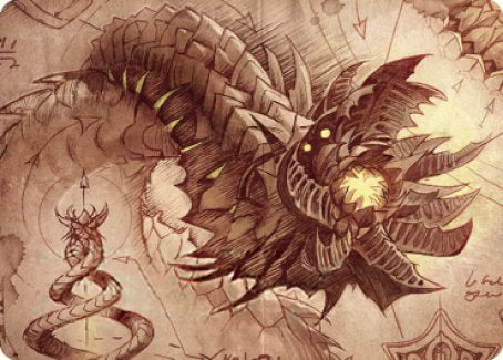 Wurmcoil Engine Art Card [The Brothers' War Art Series] | Gamers Paradise