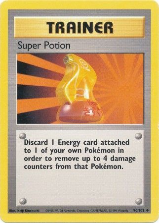 Super Potion (90/102) [Base Set Unlimited] | Gamers Paradise