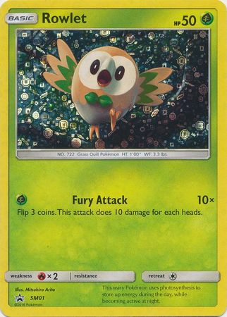 Rowlet (SM01) (General Mills Promo) [Sun & Moon: Black Star Promos] | Gamers Paradise