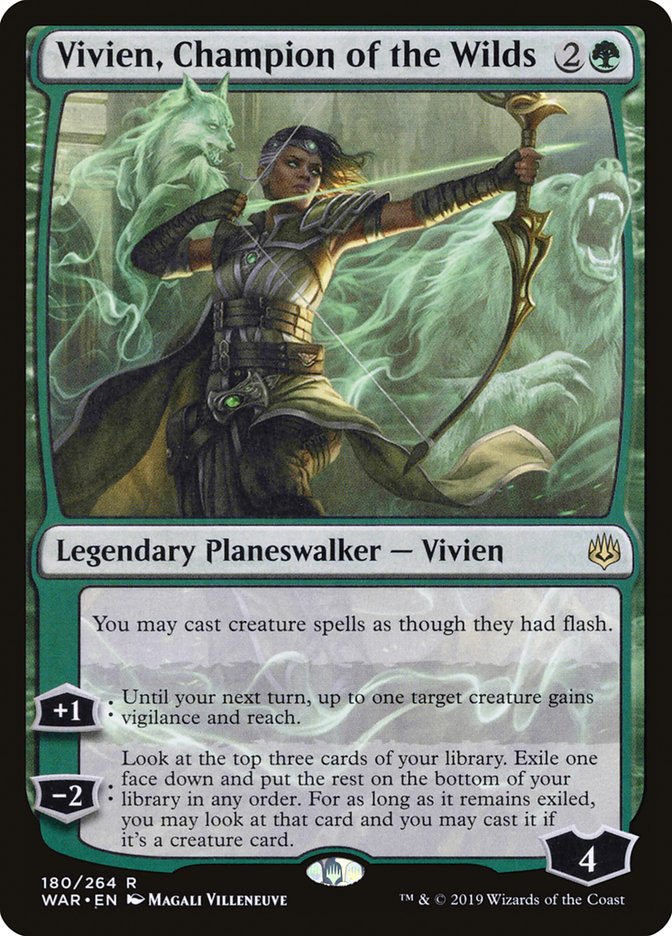 Vivien, Champion of the Wilds [War of the Spark] | Gamers Paradise