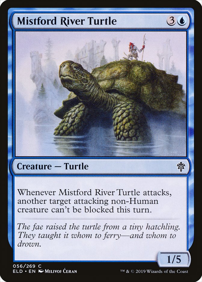 Mistford River Turtle [Throne of Eldraine] | Gamers Paradise