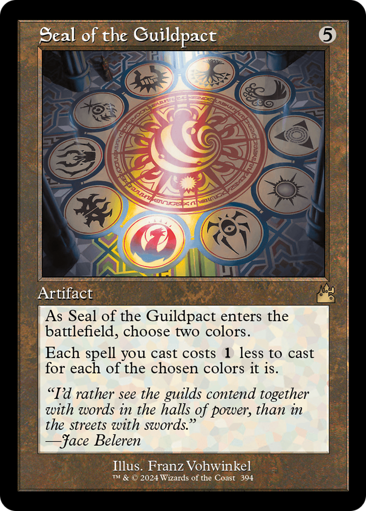 Seal of the Guildpact (Retro Frame) [Ravnica Remastered] | Gamers Paradise