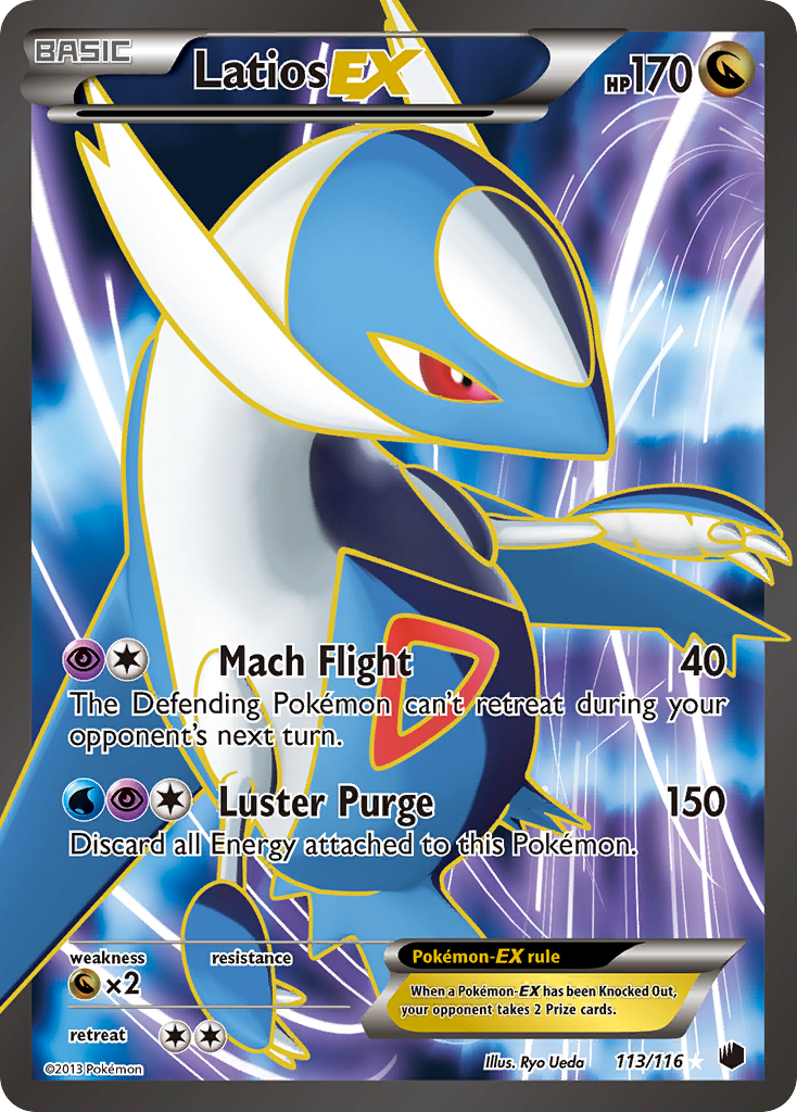 Latios EX (113/116) [Black & White: Plasma Freeze] | Gamers Paradise