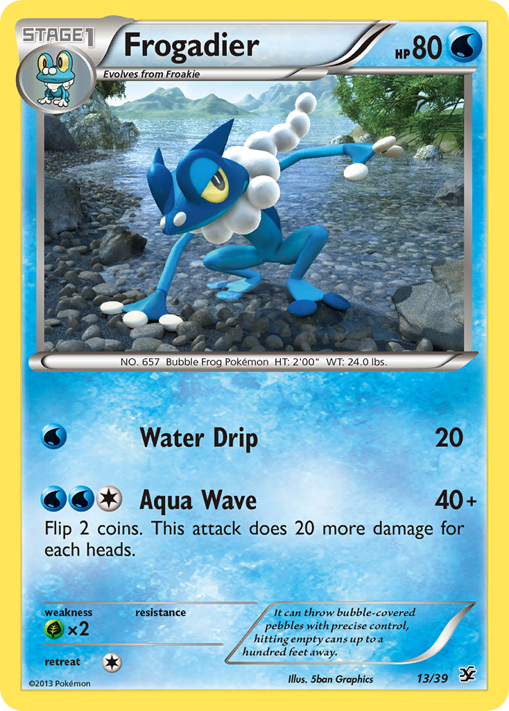 Frogadier (13/39) [XY: Kalos Starter Set] | Gamers Paradise