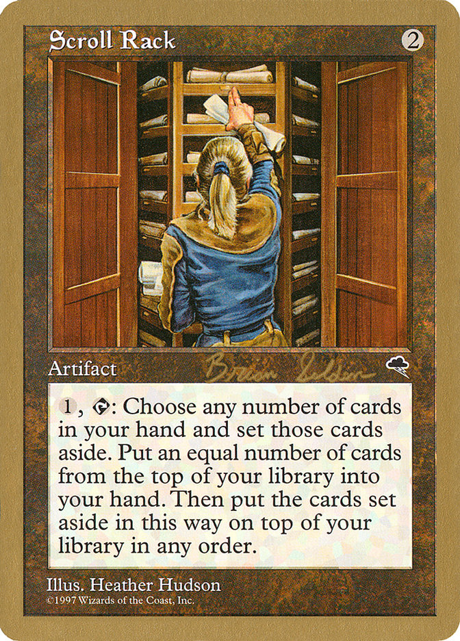 Scroll Rack (Brian Selden) [World Championship Decks 1998] | Gamers Paradise