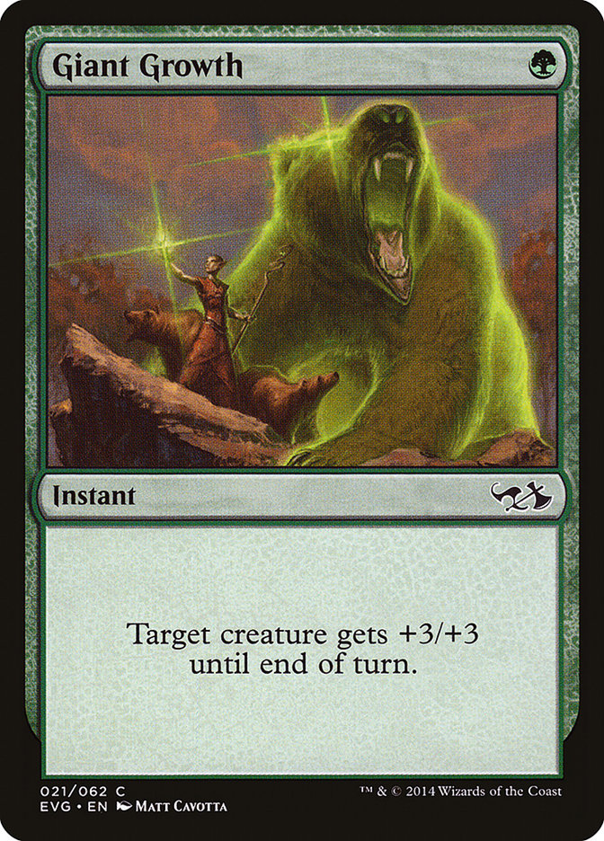 Giant Growth (Elves vs. Goblins) [Duel Decks Anthology] | Gamers Paradise