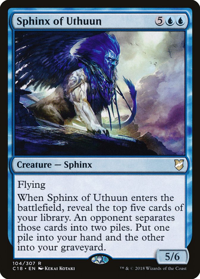 Sphinx of Uthuun [Commander 2018] | Gamers Paradise