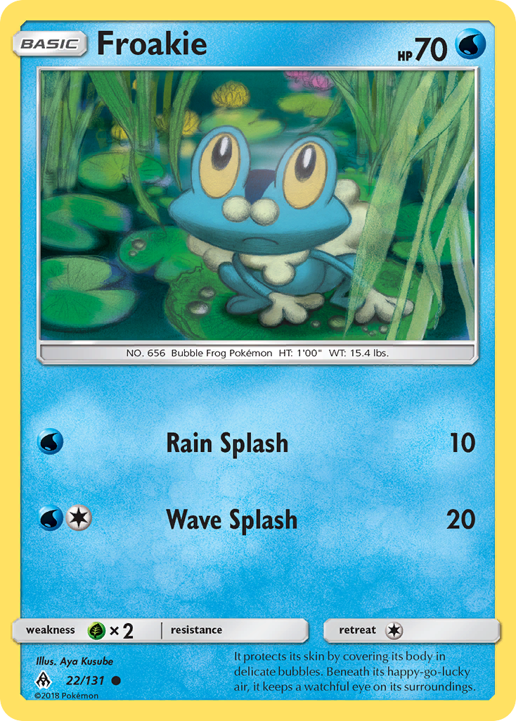 Froakie (22/131) [Sun & Moon: Forbidden Light] | Gamers Paradise