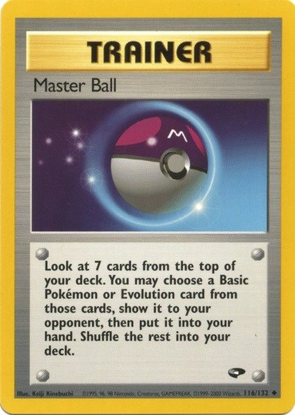 Master Ball (116/132) [Gym Challenge Unlimited] | Gamers Paradise