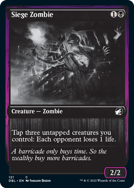 Siege Zombie [Innistrad: Double Feature] | Gamers Paradise