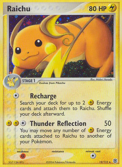 Raichu (12/112) [EX: FireRed & LeafGreen] | Gamers Paradise