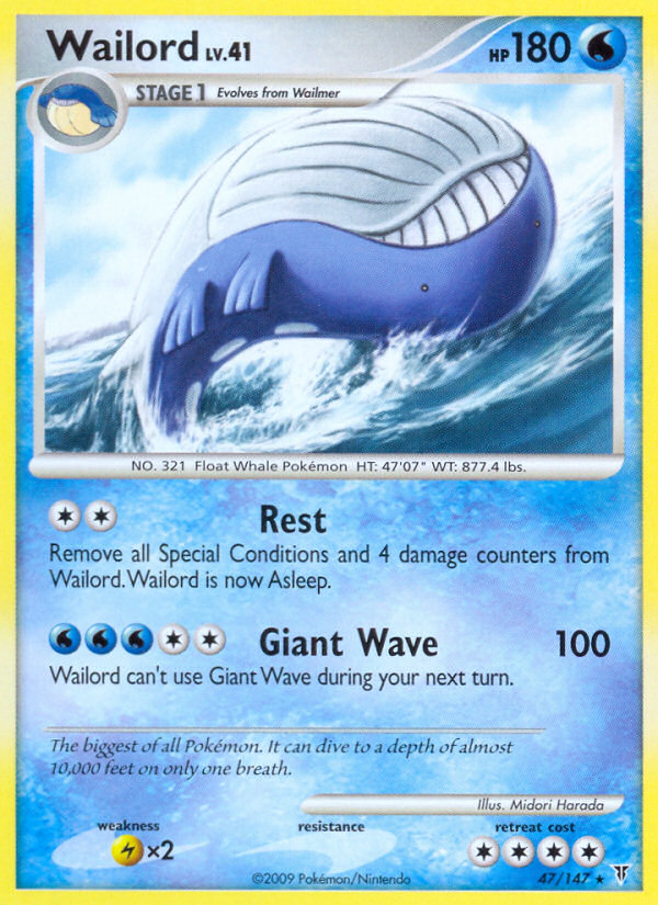 Wailord (47/147) [Platinum: Supreme Victors] | Gamers Paradise