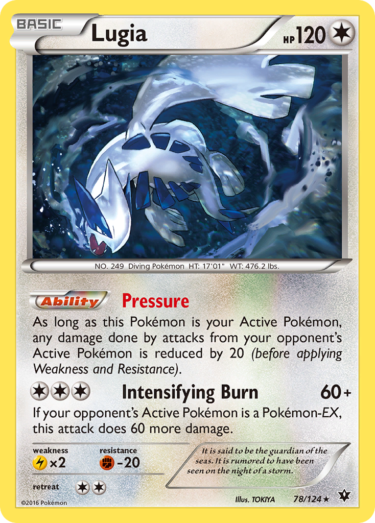 Lugia (78/124) [XY: Fates Collide] | Gamers Paradise