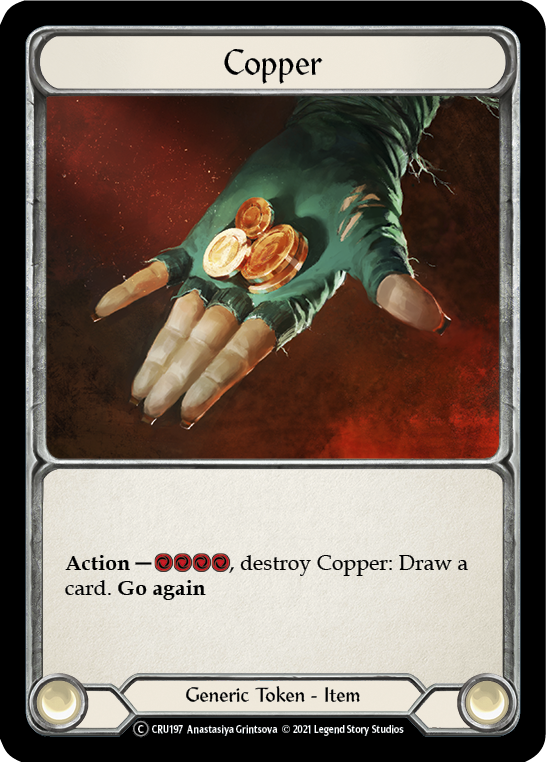 Copper [CRU197-RF] 1st Edition Rainbow Foil | Gamers Paradise