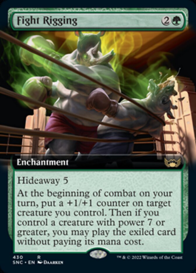 Fight Rigging (Extended Art) [Streets of New Capenna] | Gamers Paradise