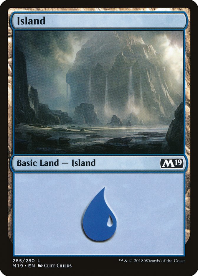 Island (265) [Core Set 2019] | Gamers Paradise