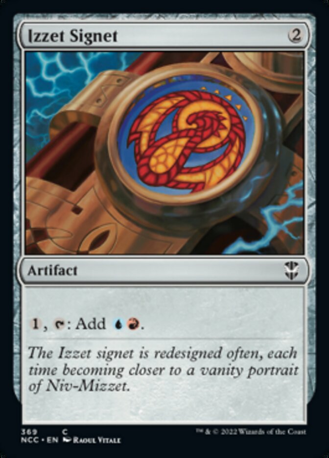 Izzet Signet [Streets of New Capenna Commander] | Gamers Paradise