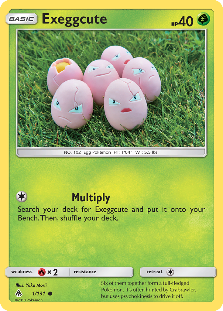 Exeggcute (1/131) [Sun & Moon: Forbidden Light] | Gamers Paradise