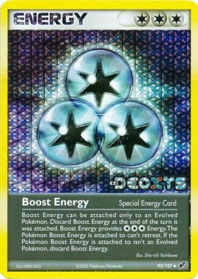 Boost Energy (93/107) (Stamped) [EX: Deoxys] | Gamers Paradise