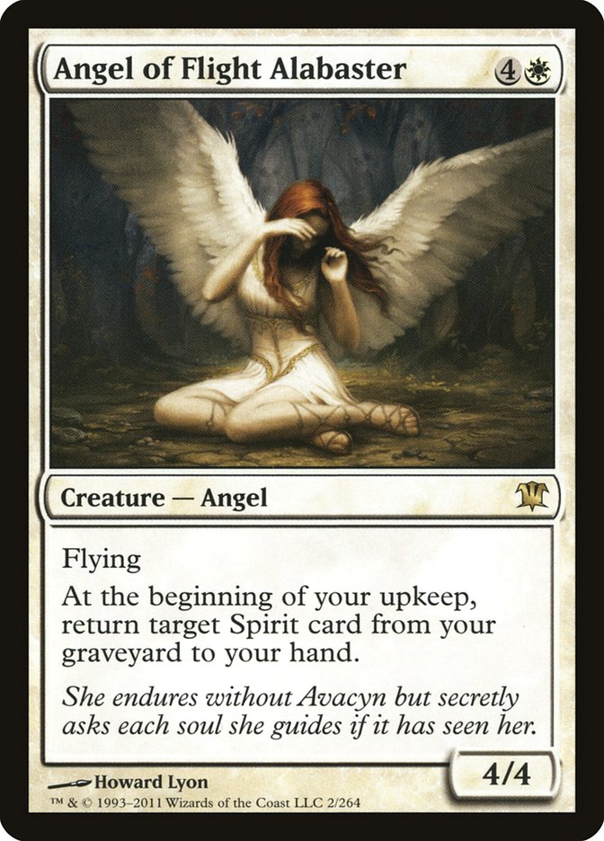 Angel of Flight Alabaster [Innistrad] | Gamers Paradise