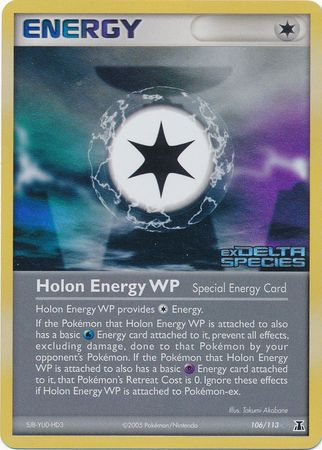 Holon Energy WP (106/113) (Stamped) [EX: Delta Species] | Gamers Paradise