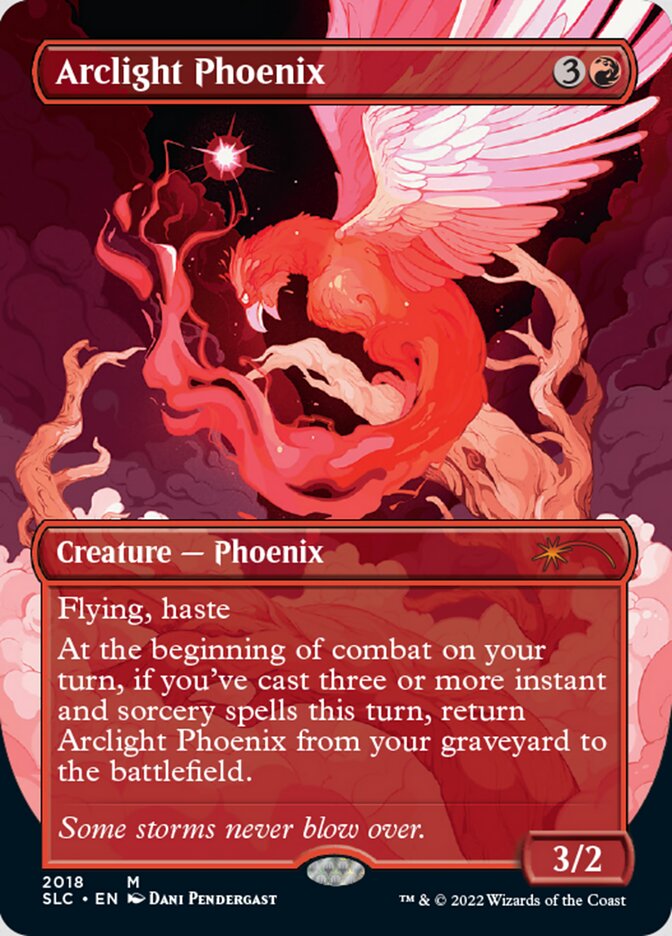 Arclight Phoenix (Borderless) [Secret Lair 30th Anniversary Countdown Kit] | Gamers Paradise