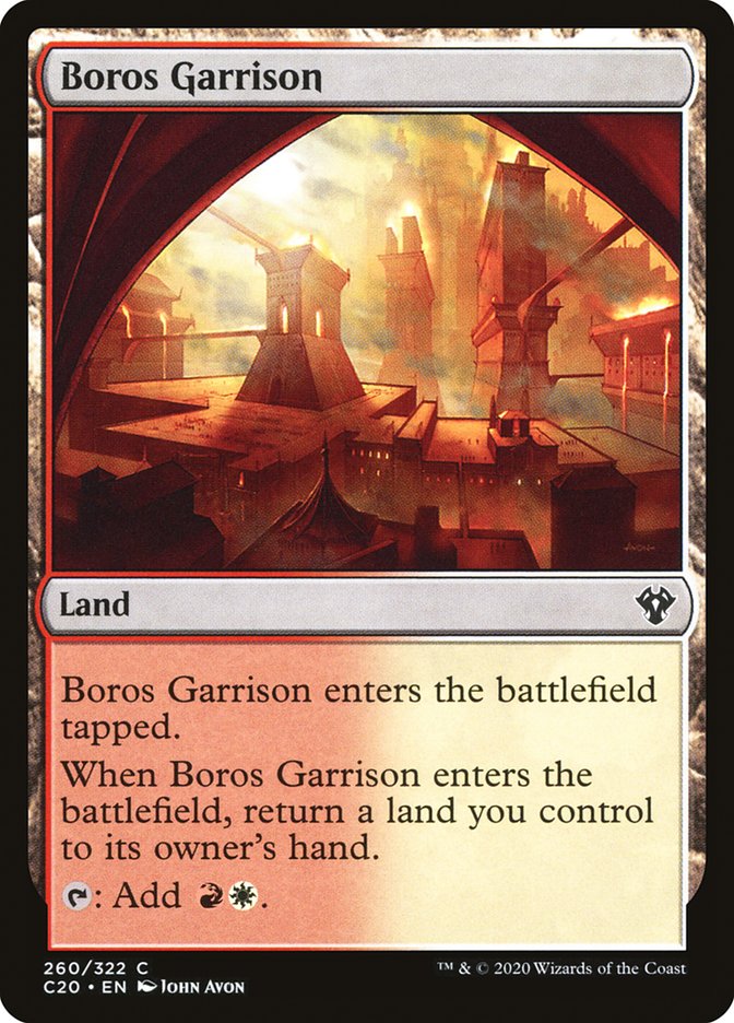 Boros Garrison [Commander 2020] | Gamers Paradise