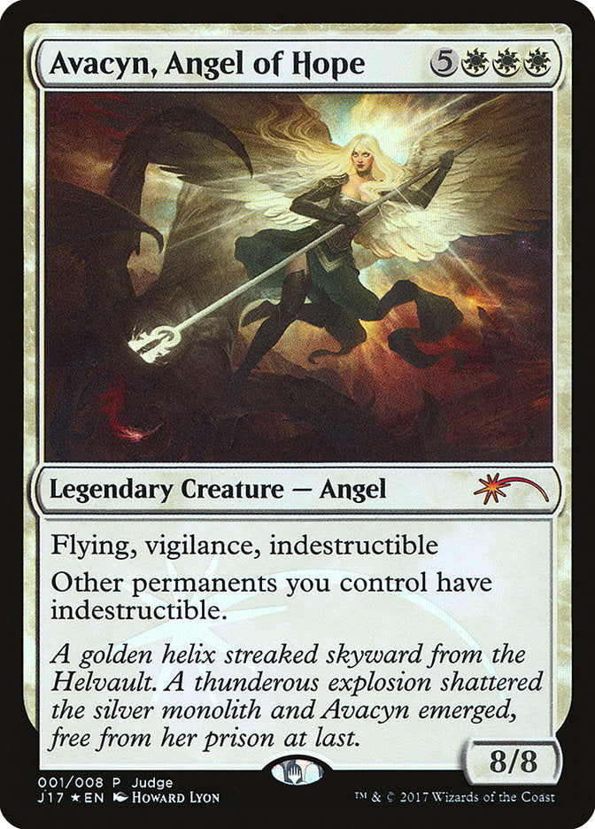 Avacyn, Angel of Hope [Judge Gift Cards 2017] | Gamers Paradise