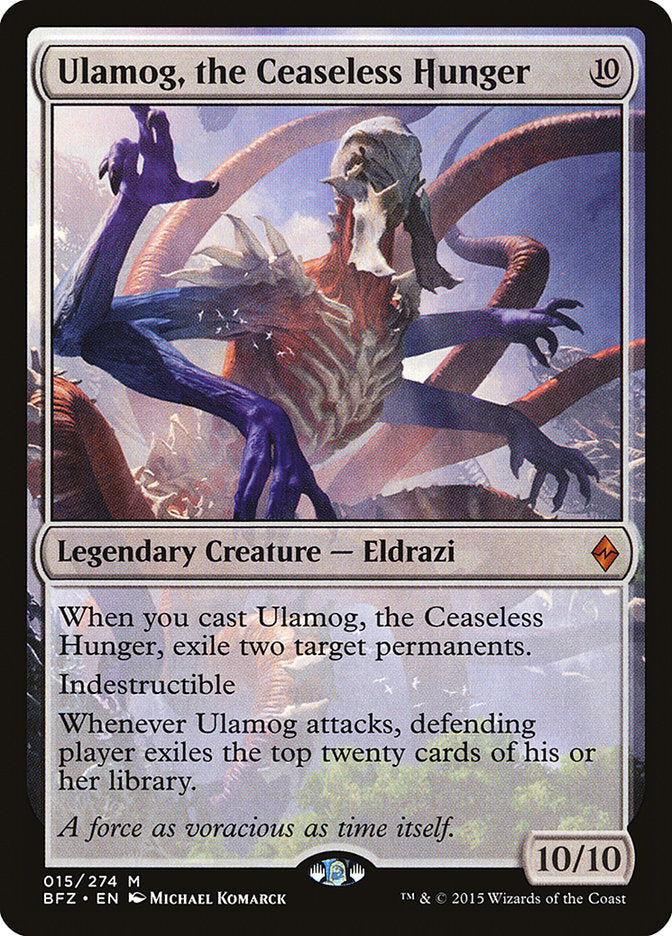 Ulamog, the Ceaseless Hunger [Battle for Zendikar] | Gamers Paradise