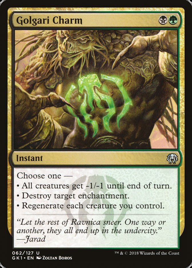 Golgari Charm [Guilds of Ravnica Guild Kit] | Gamers Paradise