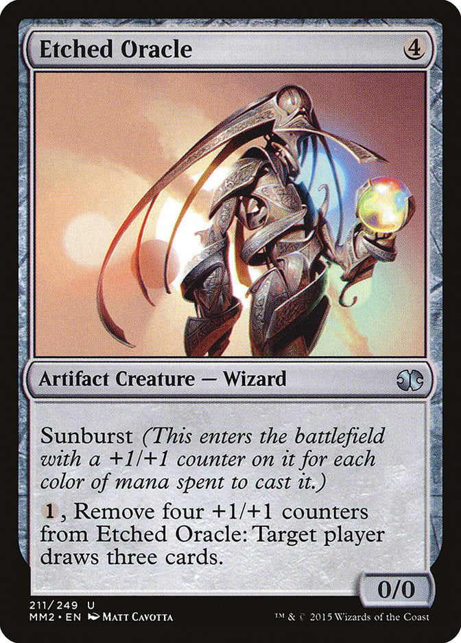 Etched Oracle [Modern Masters 2015] | Gamers Paradise