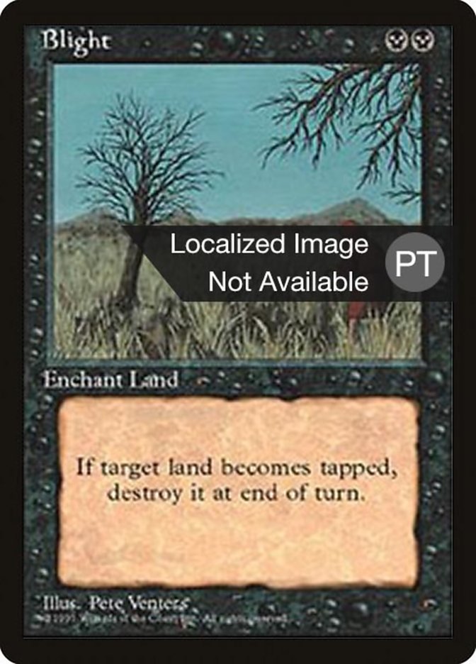 Blight [Fourth Edition (Foreign Black Border)] | Gamers Paradise