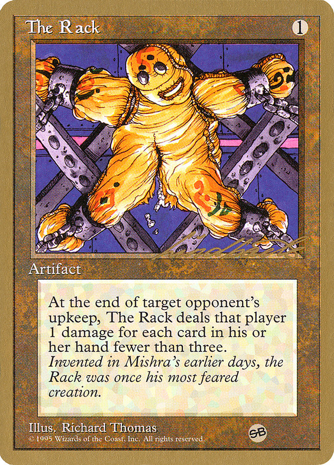 The Rack (Leon Lindback) (SB) [Pro Tour Collector Set] | Gamers Paradise