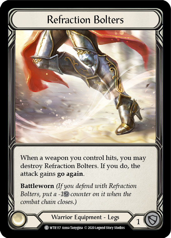 Refraction Bolters [U-WTR117] (Welcome to Rathe Unlimited)  Unlimited Rainbow Foil | Gamers Paradise