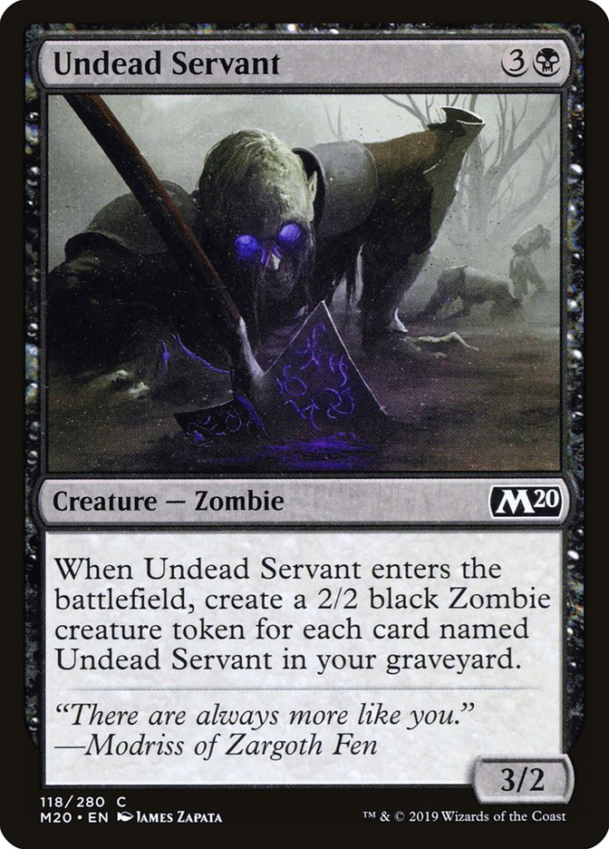 Undead Servant [Core Set 2020] | Gamers Paradise