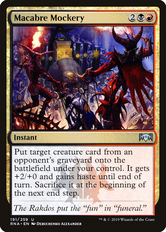 Macabre Mockery [Ravnica Allegiance] | Gamers Paradise