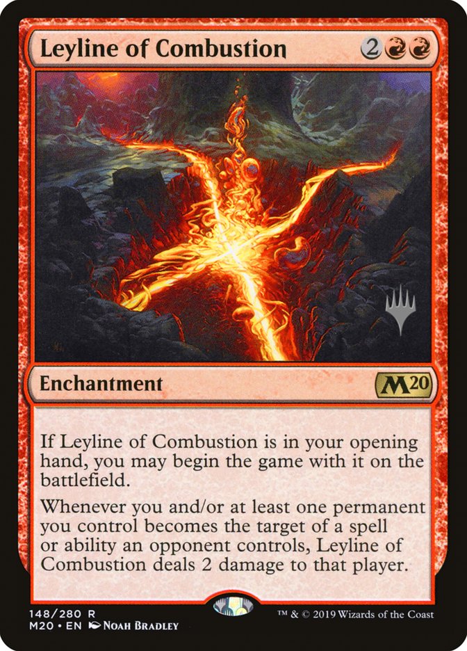 Leyline of Combustion (Promo Pack) [Core Set 2020 Promos] | Gamers Paradise