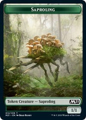 Saproling // Zombie Double-Sided Token [Core Set 2021 Tokens] | Gamers Paradise