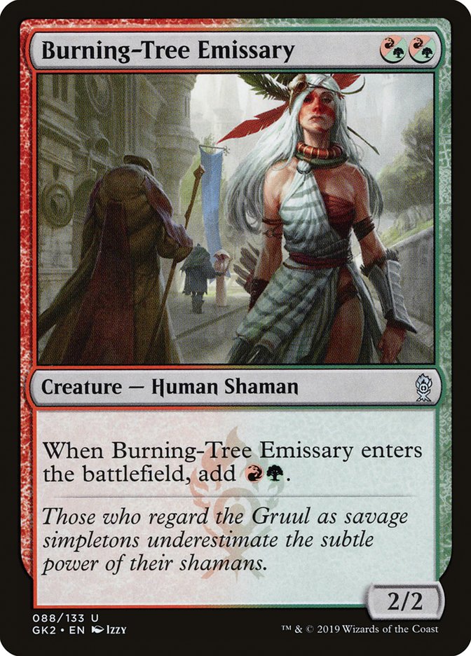 Burning-Tree Emissary [Ravnica Allegiance Guild Kit] | Gamers Paradise