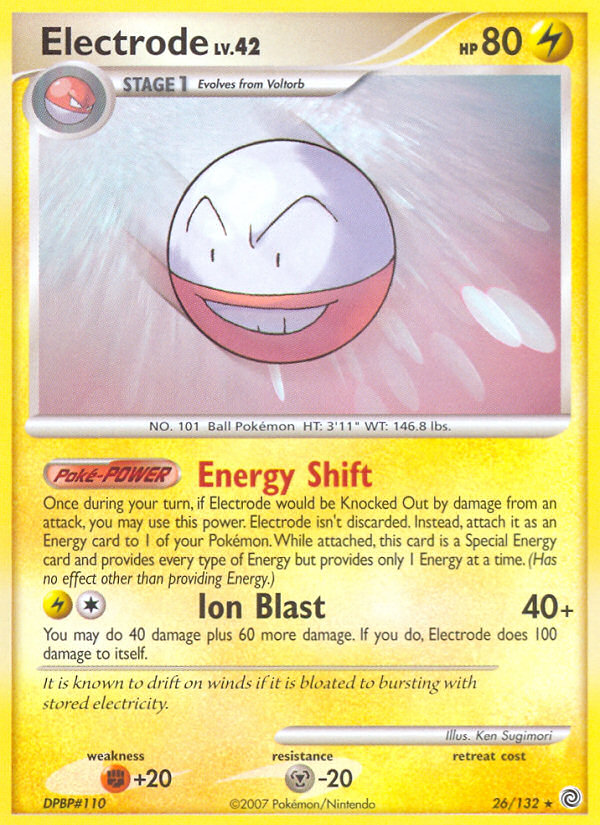 Electrode (26/132) [Diamond & Pearl: Secret Wonders] | Gamers Paradise