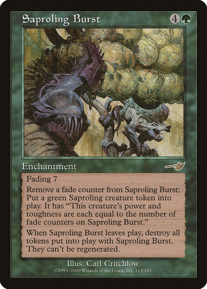 Saproling Burst [Nemesis] | Gamers Paradise