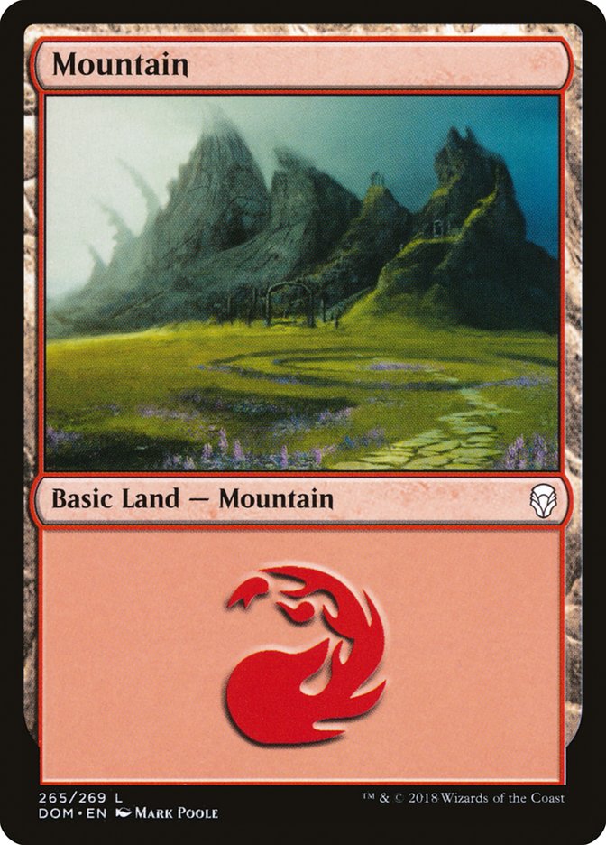 Mountain (265) [Dominaria] | Gamers Paradise