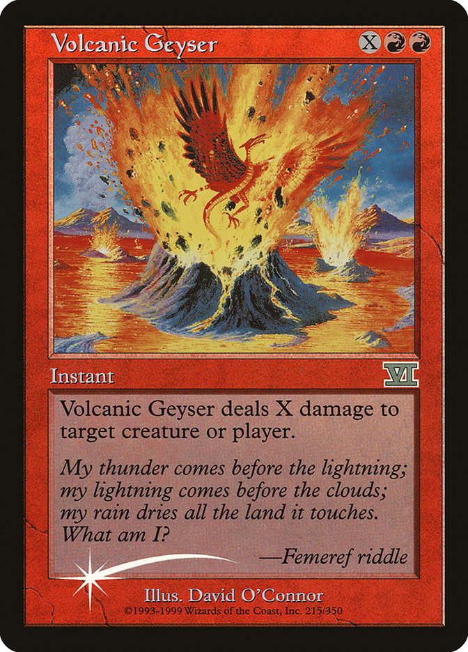 Volcanic Geyser [Friday Night Magic 2000] | Gamers Paradise