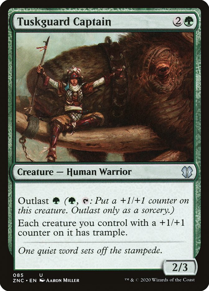 Tuskguard Captain [Zendikar Rising Commander] | Gamers Paradise