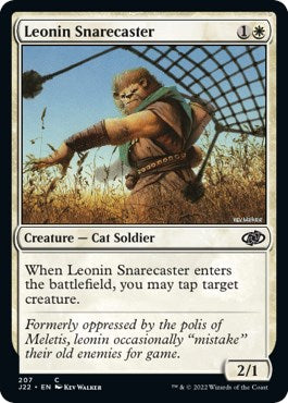 Leonin Snarecaster [Jumpstart 2022] | Gamers Paradise